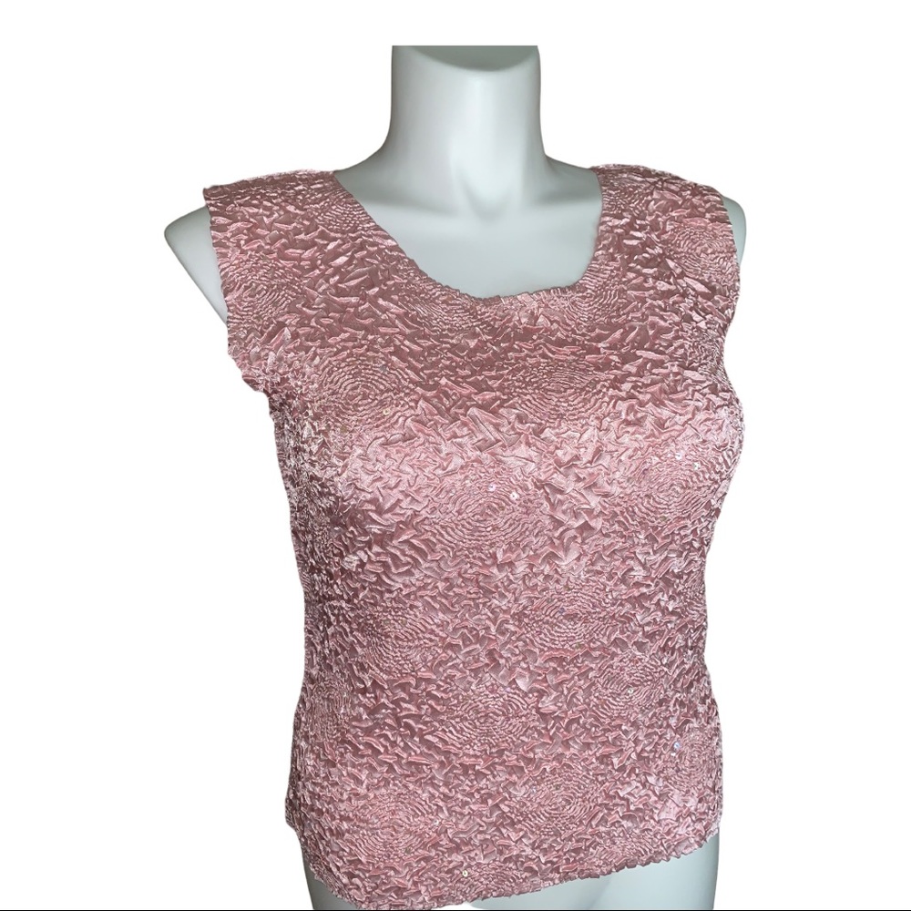 Rafael Essential Sleeveless Top, Size M